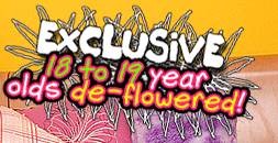 Exclusive 18 to 19 year olds de-flowered